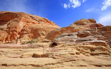 Renkli iz - Vadisi yangın State park, Nevada