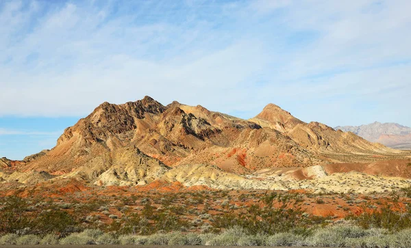 Kleurrijke Berg Valley Fire State Park Nevada — Stockfoto