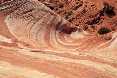Dalga - Valley of Fire State Park, Nevada ateş