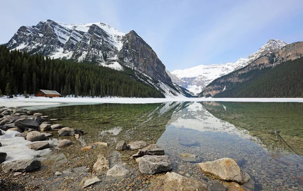 Lake Louise Fairview Mountain Parc National Banff Alberta Canada — Photo