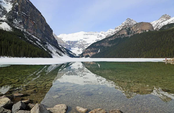 Lake Louise Banff National Park Alberta Canadá — Fotografia de Stock