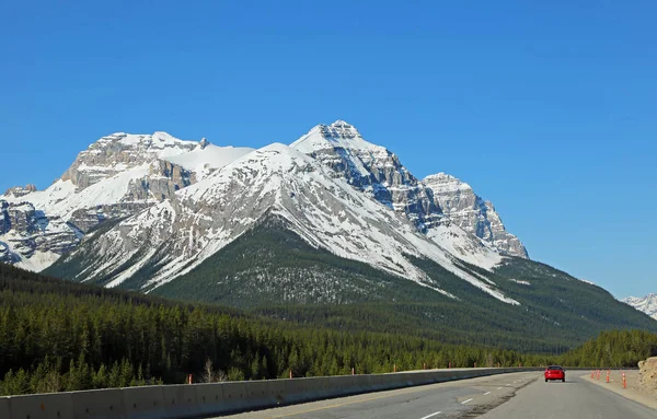 Cathedral Mountain Trans Canada Highway Yoho National Park British Columbia — Foto Stock