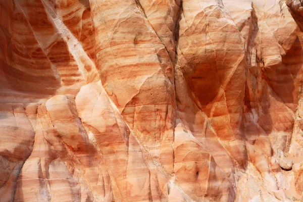 Orange Red Cliff Valley Fire State Park Nevada — Stock Photo, Image