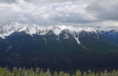 Sundance aralığı - sülfür dağ Banff National Park, Alberta, Kanada