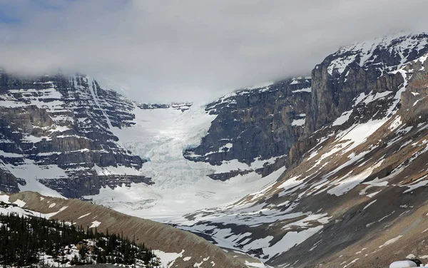 Dome Glacier Columbia Icefield Jasper National Park Alberta Canada — Stock Photo, Image