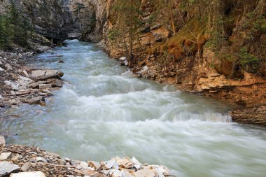 Johnston Canyon, Banff Ulusal Parkı, Alberta, Kanada