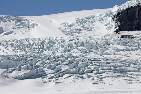 Athabasca Buzulserac Columbia Icefield Alberta Kanada — Stok fotoğraf