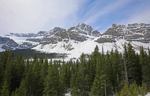 ワプティク山脈 バンフ国立公園 アルバータ州 カナダ — ストック写真