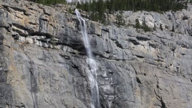 Ağlayan Duvar Şelalesi - Jasper Ulusal Parkı, Alberta, Kanada