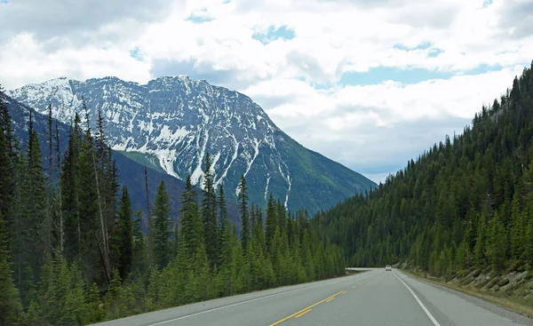 Die Straße Kootenay Nationalpark Britisch Columbia Kanada — Stockfoto