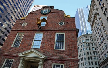 Eski Eyalet Evi Önü - Boston, Massachusetts