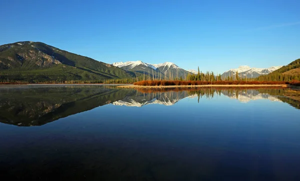 Paisaje Idílico Amanecer Parque Nacional Banff Alberta Canadá — Foto de Stock