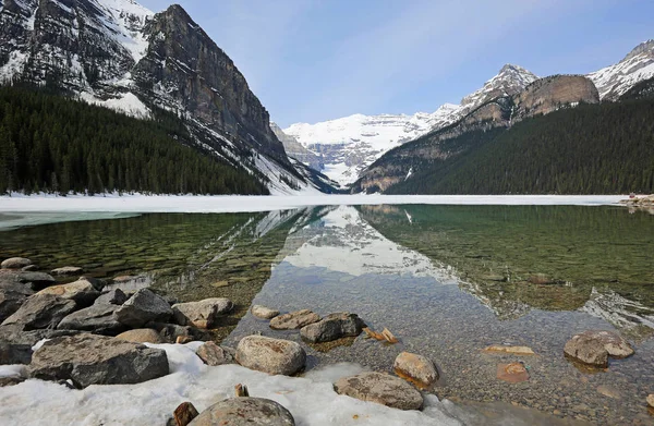 Lake Louise Nationaal Park Banff Alberta Canada — Stockfoto