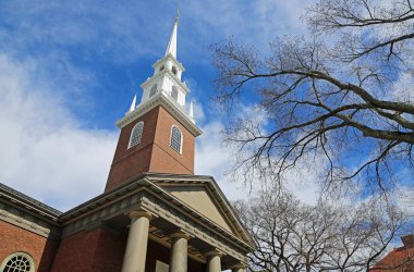 Memorial Kilisesi Kulesi - Harvard Üniversitesi, Cambridge, Massachusetts