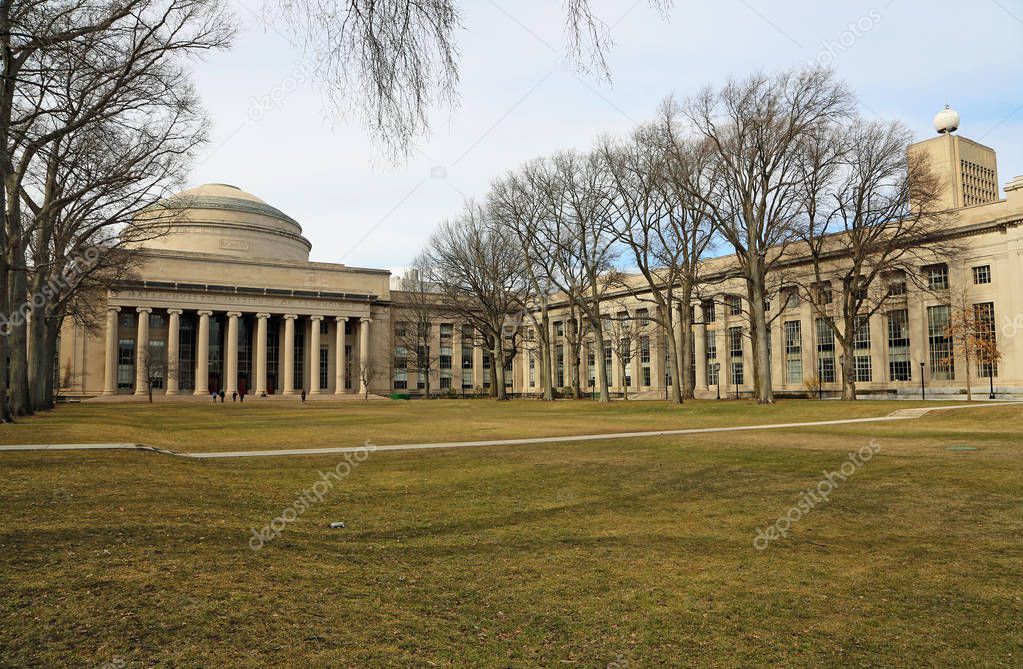 Main building of MIT, Cambridge, Massachusetts