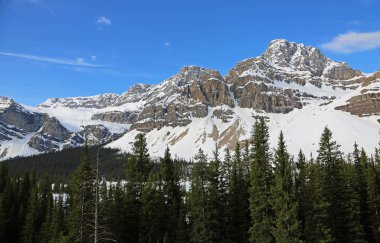 Crowfoot Dağları - Banff Ulusal Parkı, Alberta, Kanada
