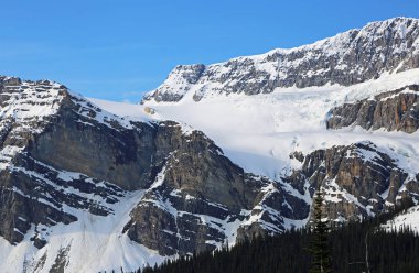 Crowfoot Buzulu - Banff Ulusal Parkı, Alberta, Kanada