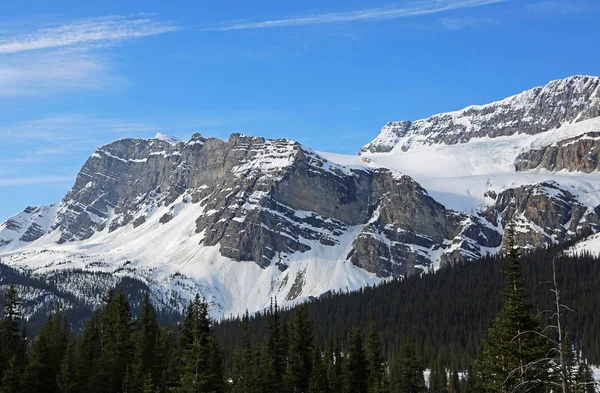 Bow Crow Peak Banff National Park Alberta Canada — Stock Photo, Image