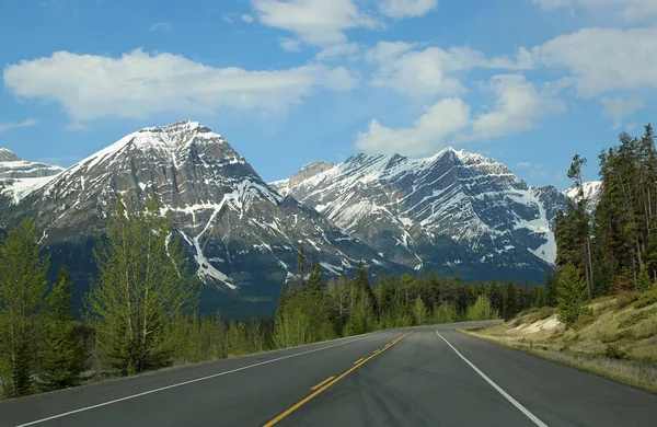 Icefield Parkway Parque Nacional Jasper Alberta Canadá — Foto de Stock