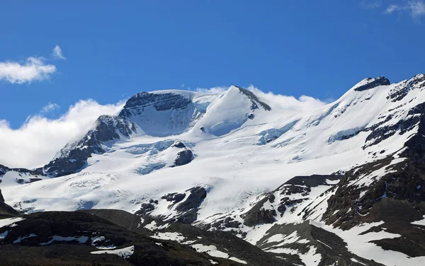 Utsikt Mot Berget Athabasca Jasper Nationalpark Alberta Kanada — Stockfoto