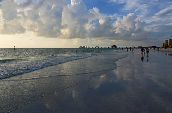 Caminando Clearwater Beach Florida — Foto de Stock