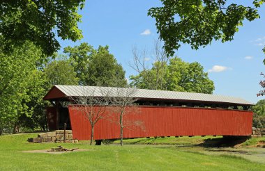 Staats Mill Covered Bridge, 1887 - Batı Virginia'da görüntüle