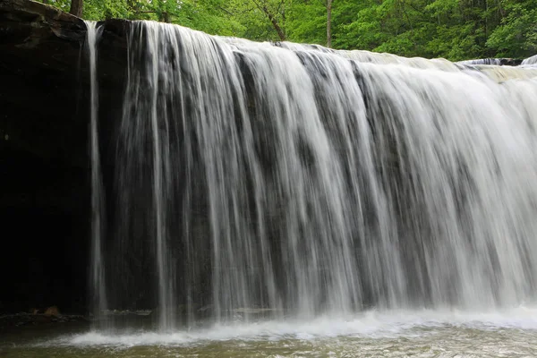 Brush Creek Falls Zavřít West Virginia — Stock fotografie