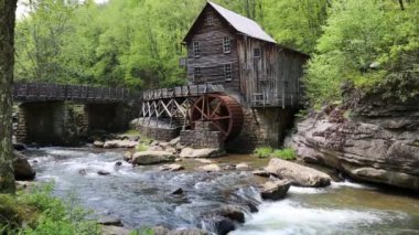 Grist Mill - Babcock Eyalet Parkı, Batı Virginia