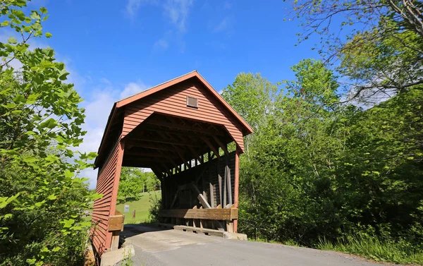 Laurel Creek Covered Bridge 1910 West Virginia — Stock Photo, Image