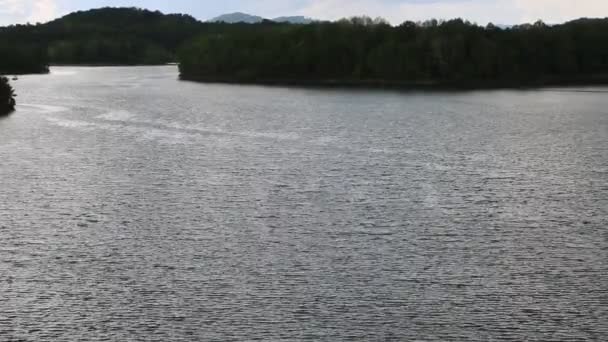 Summerville Lake Západní Virginie — Stock video