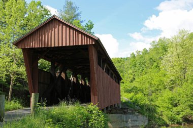 Hokes Mill Kapalı Köprüsü, 1897 - Batı Virginia