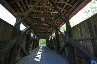 Hokes Mill Kapalı Köprüsü, 1897 Batı Virginia