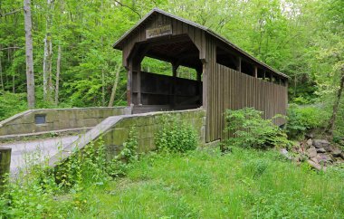 Herns Mill Kapalı Köprüsü, 1884, Batı Virginia