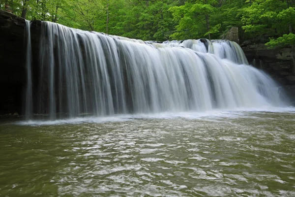 Brush Creek Falls Δυτική Βιρτζίνια — Φωτογραφία Αρχείου