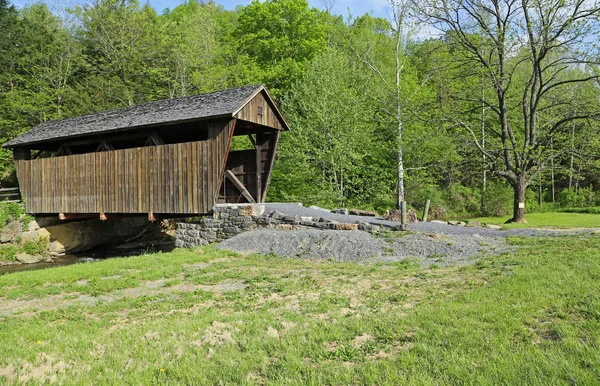 View at Indian Creek Covered Bridge , 1898  - West Virginia