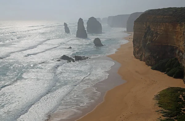 Sunset Twelve Apostles Pacific Coast Victoria Australia — Stock Photo, Image