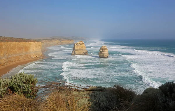 Tramonto Oro Dodici Apostoli Victoria Australia — Foto Stock