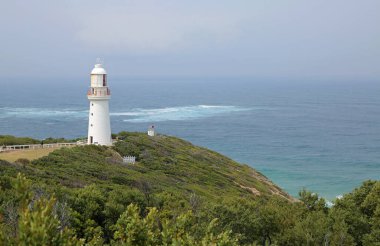 Landscape with Cape Otway Lighthouse - Great Otway National Park, Victoria, Australia clipart