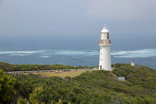 Vista Cape Otway Lighthouse Great Otway National Park Victoria Austrália — Fotografia de Stock