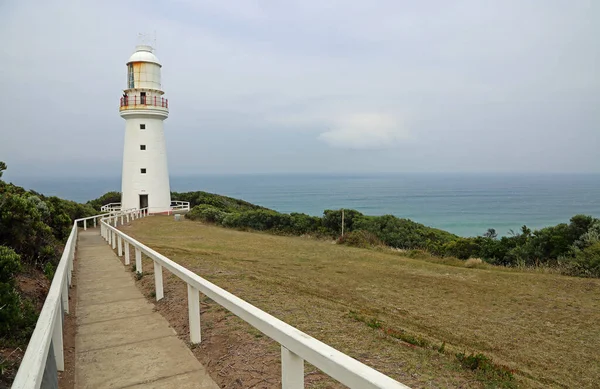 Camino Hacia Faro Del Cabo Otway Parque Nacional Great Otway — Foto de Stock