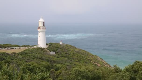 Cape Otway Leuchtturm Victoria Australien — Stockvideo