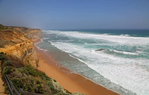 ギブソン ステップ ビーチでの眺め ビクトリア オーストラリア — ストック写真