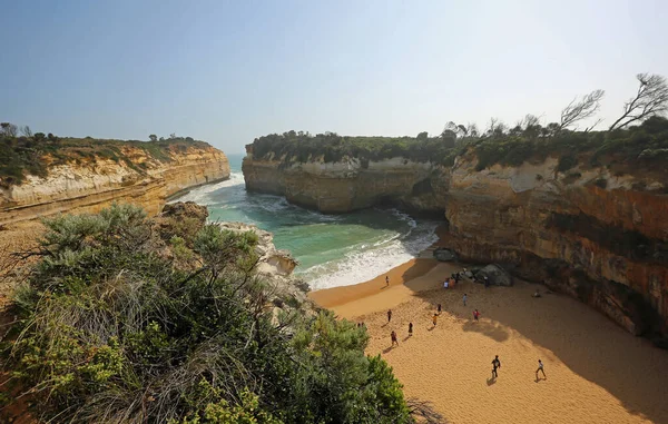 Spiaggia Loch Ard Gorge Port Campbell National Park Victoria Australia — Foto Stock