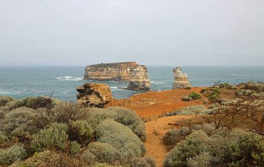 Adalar Körfezi ile manzara - Victoria, Avustralya