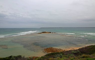 Rip-Point Nepean Ulusal Parkı Mornington Yarımadası, Victoria, Avustralya