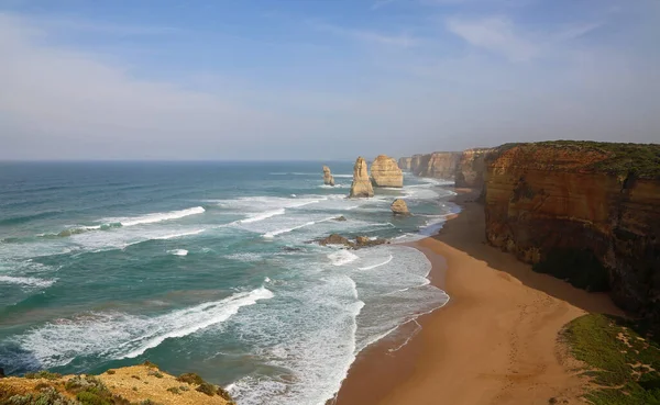 Paisaje Con Doce Apóstoles Victoria Australia — Foto de Stock