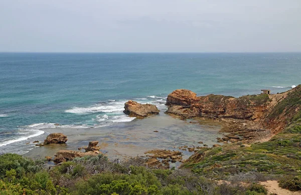 Zicht Eagles Nest Point Nepean National Park Mornington Peninsula Victoria — Stockfoto