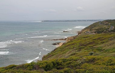 Point Nepean 'dan manzara - Point Nepean Ulusal Parkı, Victoria, Avustralya