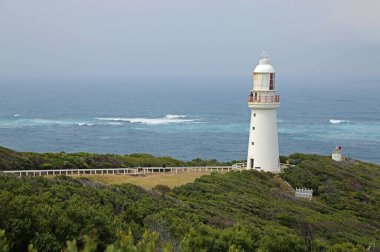 Cape Otway Deniz feneri - Cape Otway Ulusal Parkı, Victoria, Avustralya
