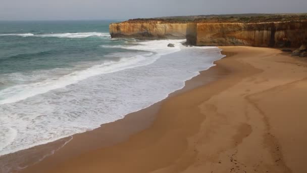 Praia Dourada Victoria Austrália — Vídeo de Stock